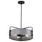 Nuvo Altos 4-Light Medium Pendant Gray and Matte Black 60/7853 - alternate 2